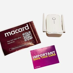Macard WiFi Range Extender - White